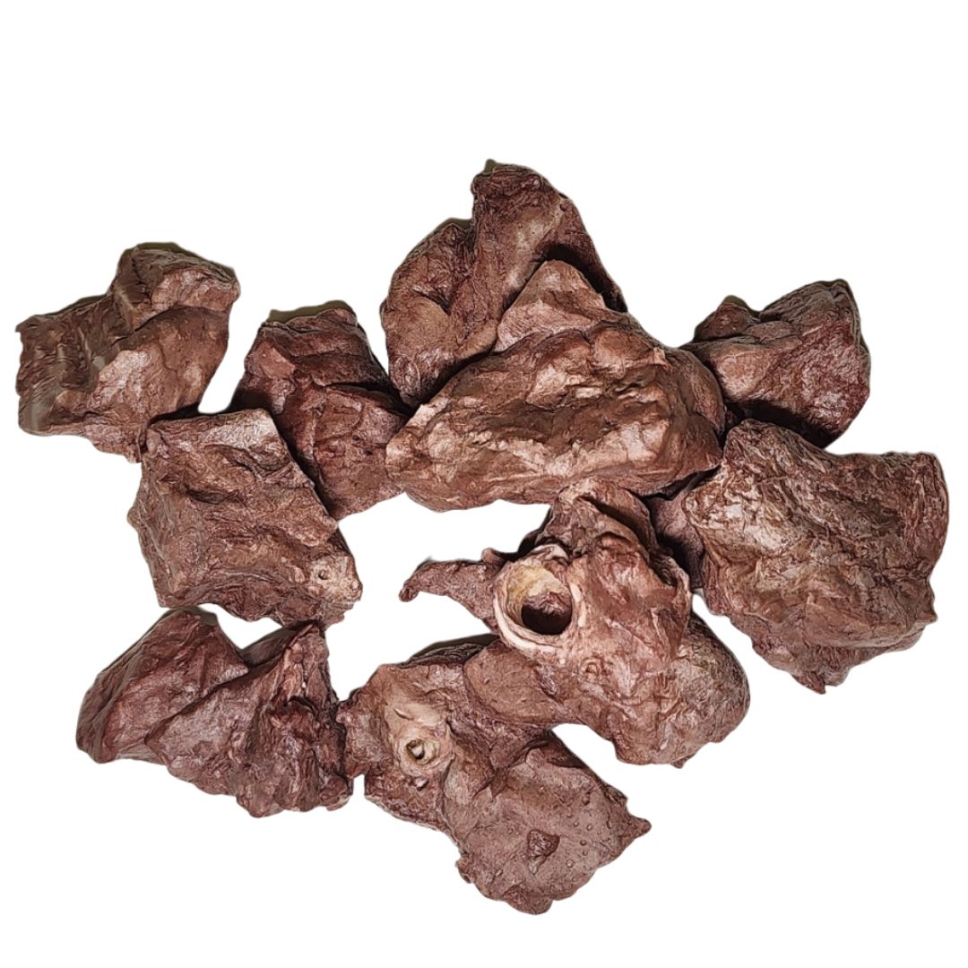 Freeze dried beef store lung