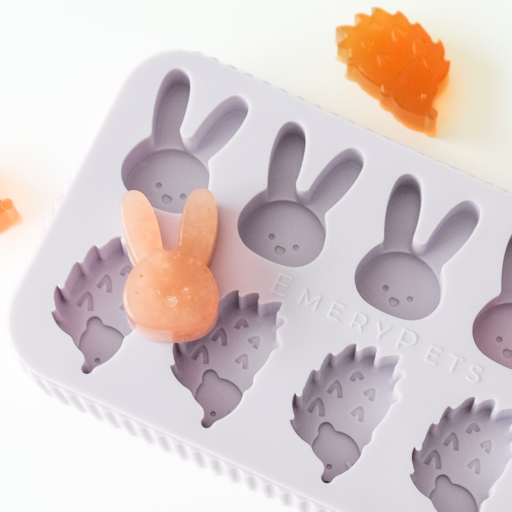 Hedgehog + Bunny Treat Mold