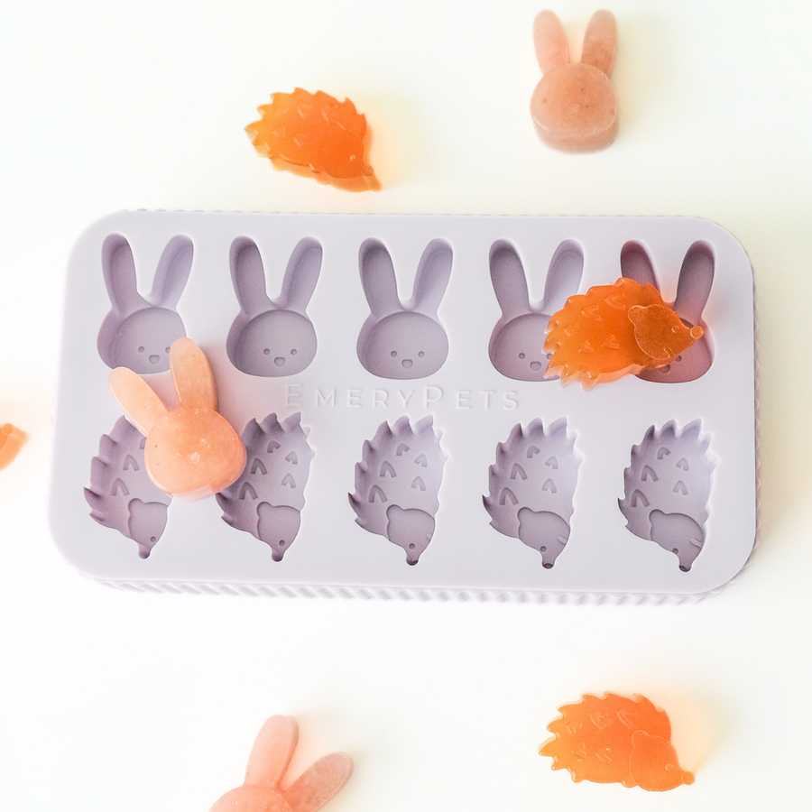 Hedgehog + Bunny Treat Mold