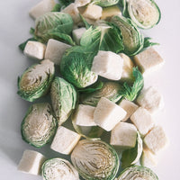 Freeze-dried Butternut squash and Brussel sprouts