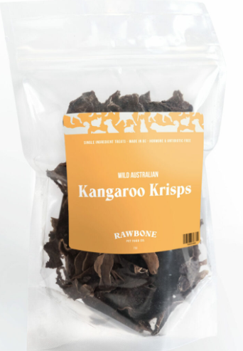 Rawbone Wild Kangaroo Krisps – 75 g