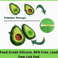 Delicious Avocado™ Anti-Bite Snuffle Mat