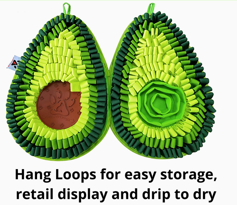 Delicious Avocado™ Anti-Bite Snuffle Mat