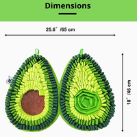 Delicious Avocado™ Anti-Bite Snuffle Mat