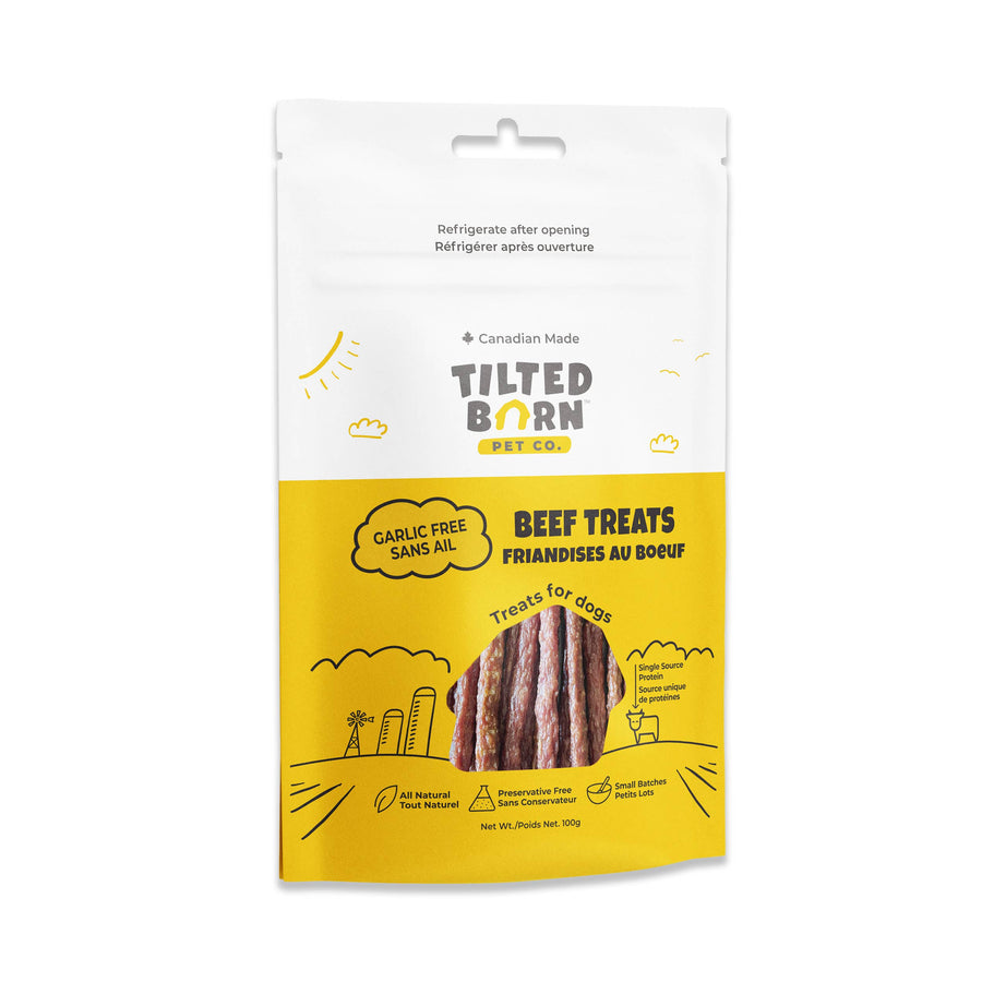 Garlic Free Beef Treats For Dogs 100g