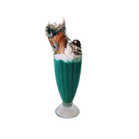 Spirulina and Chicken Heart Freakshake